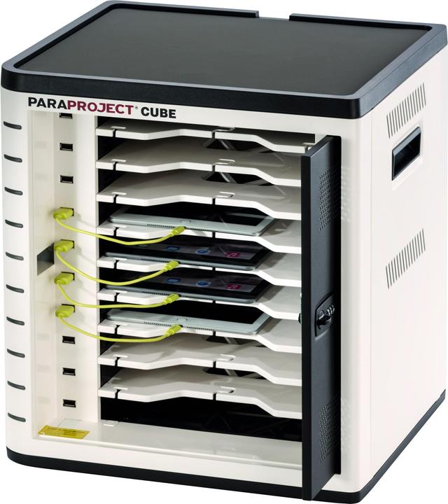 Parat Paraproject CUBE U10 voor 10 iPads Charge&Sync EU-versie incl. USB Lightning-kabel