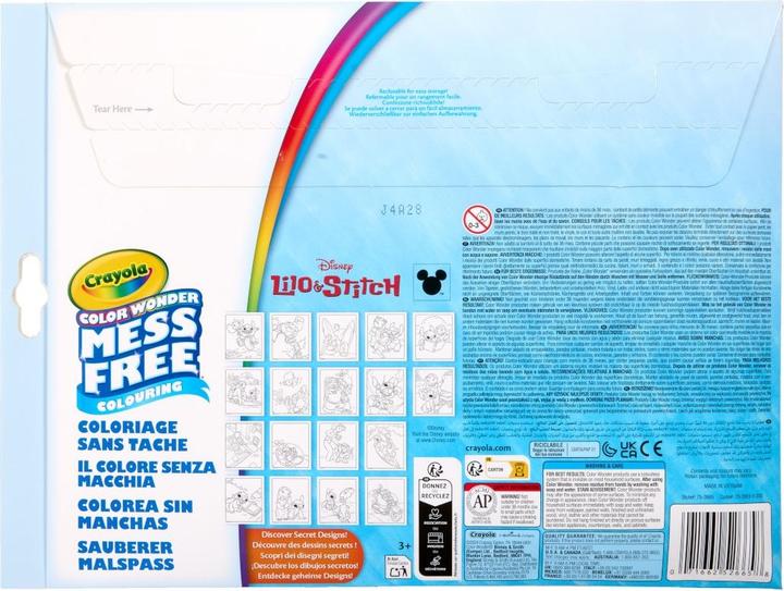 Actual product image Crayola CR CW Lilo&Stich Colouring Book
