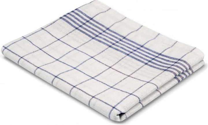 Tea towel white/blue (70 x 50 cm)