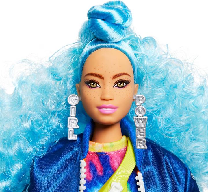 Produktbild Barbie Extra Doll - Blaues Afro-Haar