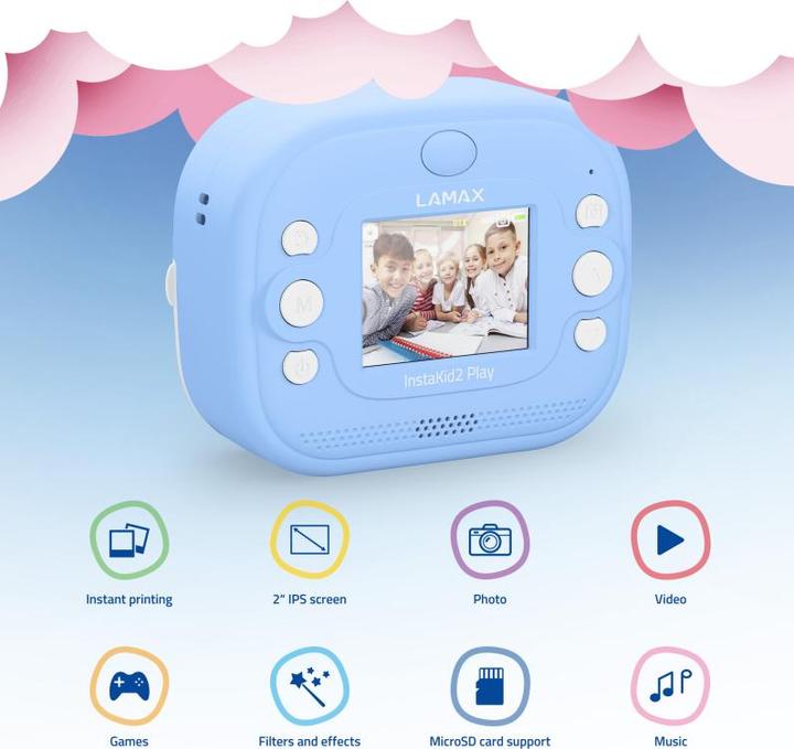 Produktbild Lamax InstaKid2 Play Blau