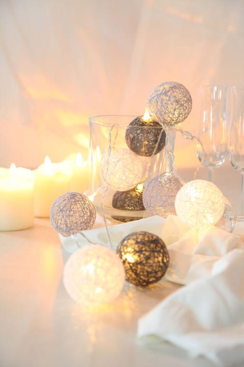 Actual product image Globo LED light chain Venuto (1.35 m)