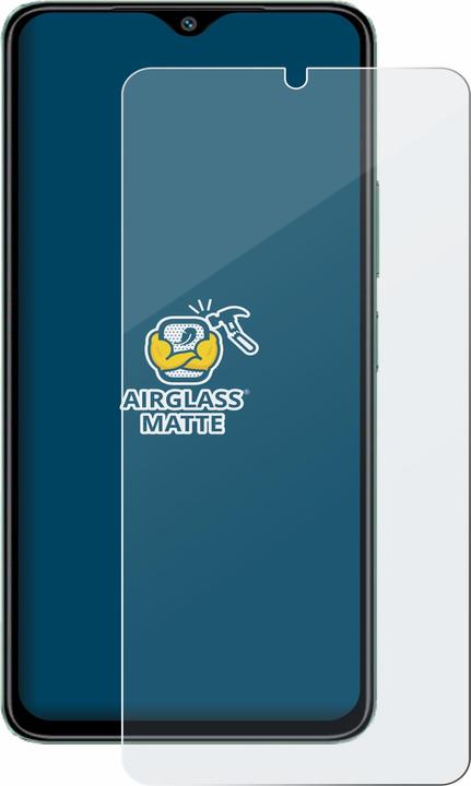 Productafbeelding BROTECT AirGlass Matte kogelwerende glasfolie (1 Stuk, Xiaomi Redmi A3)