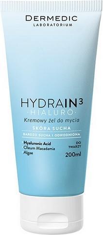 Dermedic Hydrain3 Hialuro (Reinigungstücher Gesicht, 200 ml)