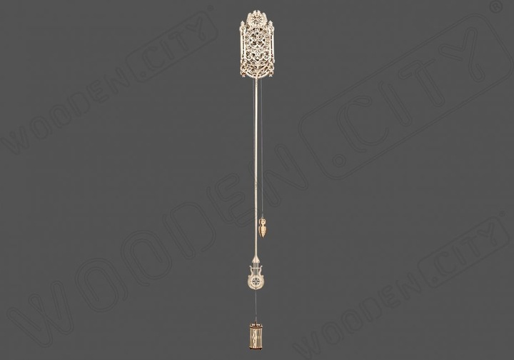 Actual product image WoodenCity Royal wall pendulum clock