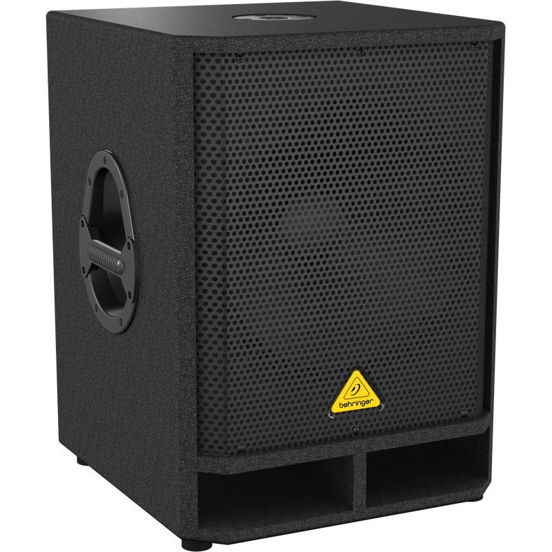 Behringer Eurolive VQ1500D (Subwoofer aktiv, 1 Stk., 1x 500 W), Monitor Lautsprecher, Schwarz