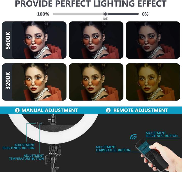 Produktbild Neewer 18 Zoll LED Ringlicht