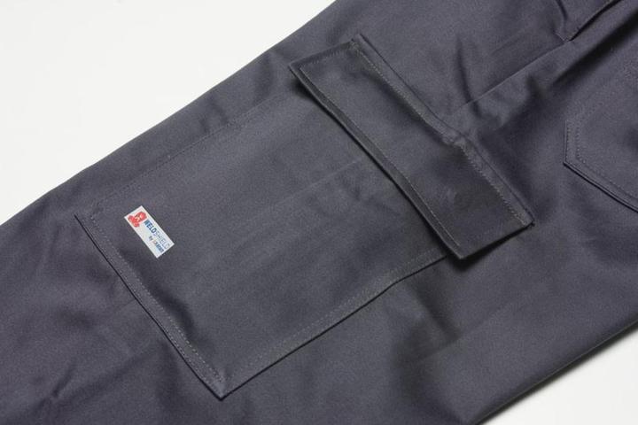 Actual product image Planam Weld Shield dungarees grey black size 64 (64)