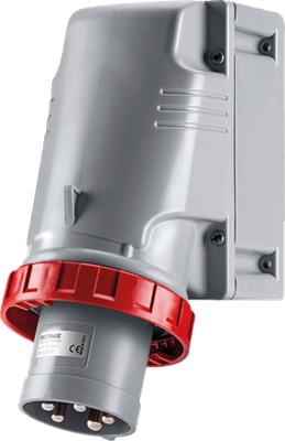 Actual product image Scame Surface-mounted plug CEE 5pol/63A/400V