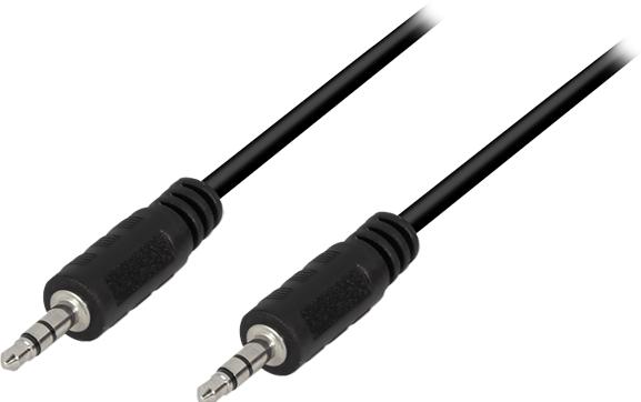 Image du produit LogiLink Câble d'extension CA (1 m, Jack 3,5 mm (AUX))