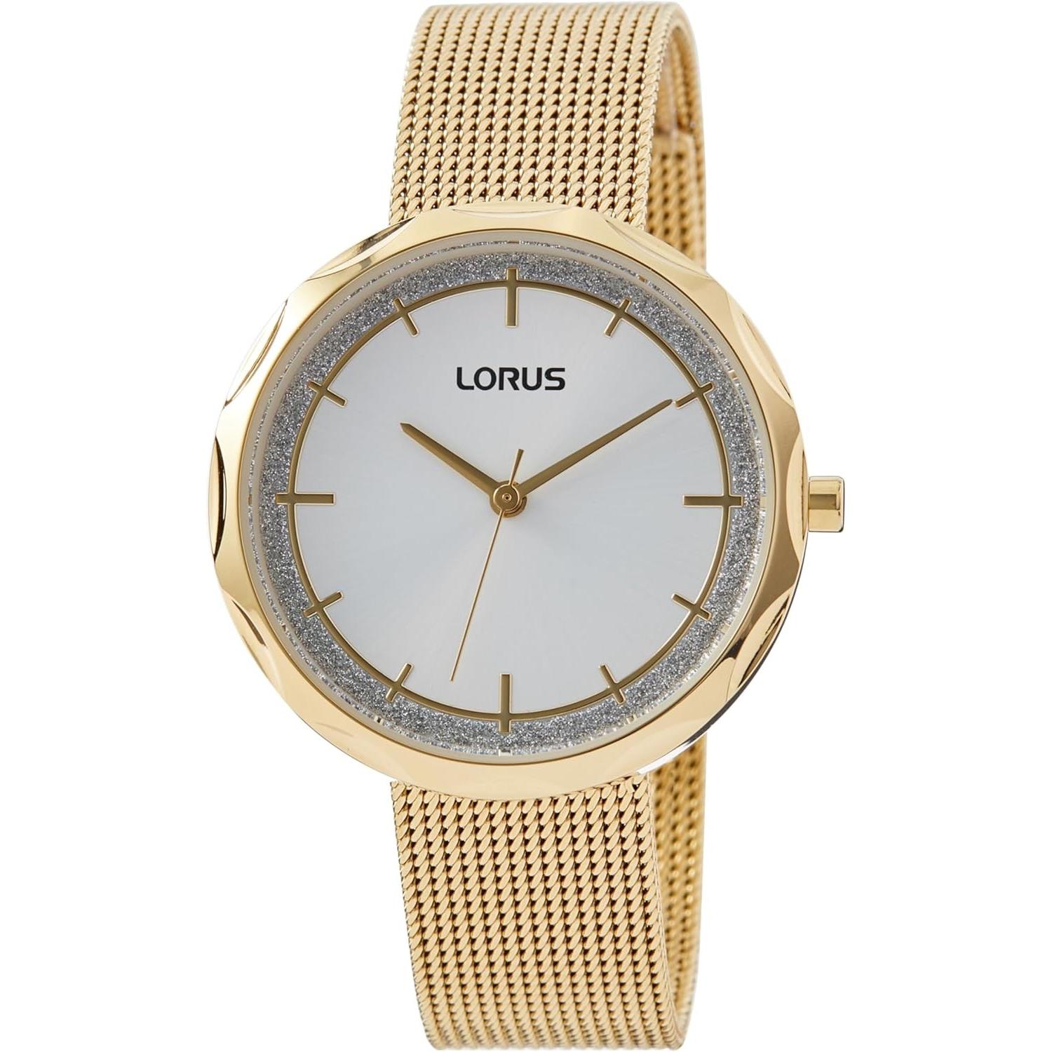 Lorus, Orologio Da Polso, Moda, Oro, (Orologio Da Polso Analogico, 36 Mm)