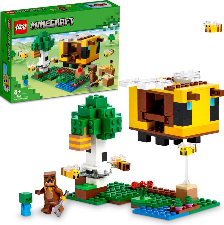 Produktbild LEGO Das Bienenhäuschen (21241, LEGO Minecraft)