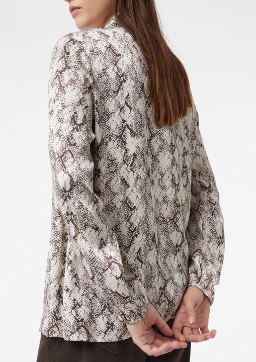 Immagine prodotto Comma Bluse Satinierte Hemdbluse mit All-over-Print (34)