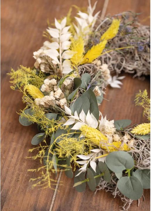 Produktbild Opiflor Strohkranz 25 x 3 cm, 1 Stück, Kranz Art: Stroh (3 cm, 25 cm)