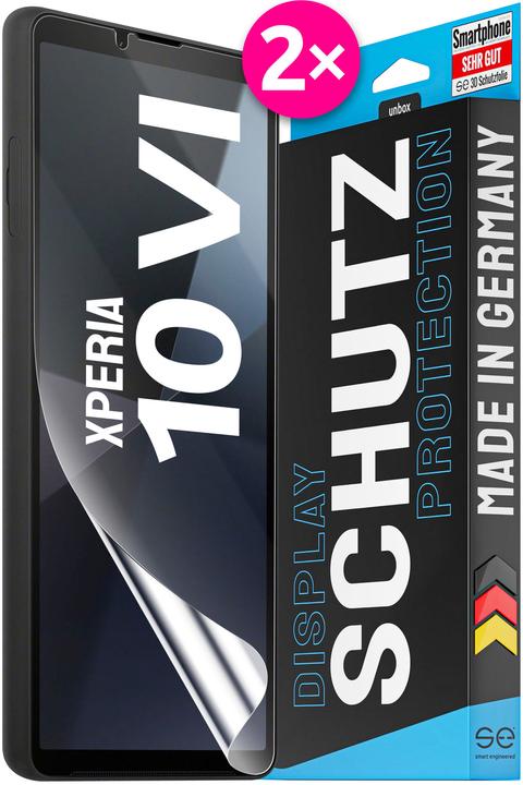 Smart Engineered se 3D Film de protection Sony Xperia 10VI (lot de 2) (2 pièce(s), Sony Xperia 10 VI)
