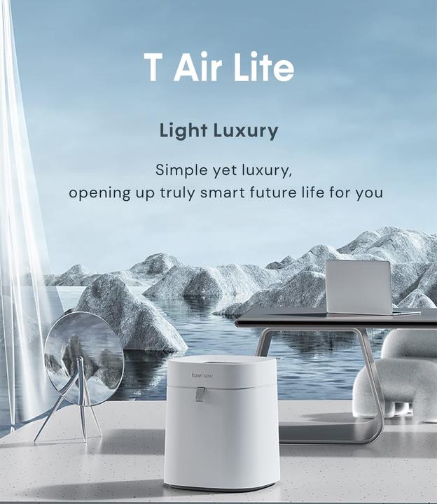 Actual product image Townew T Air Lite Waste Bin, 16.6L (16.60 l)
