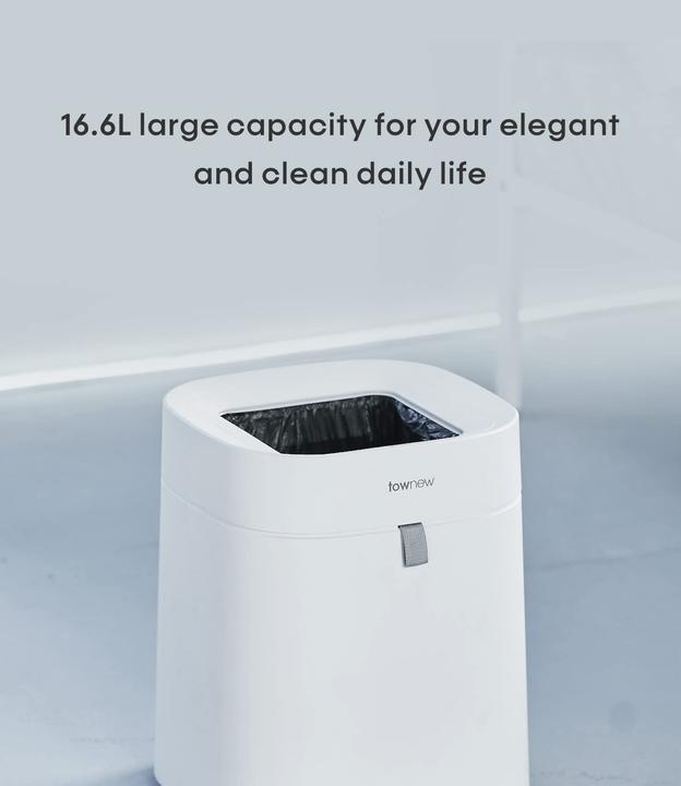 Actual product image Townew T Air Lite Waste Bin, 16.6L (16.60 l)