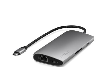 Actual product image Satechi Multiport 8K V3 (USB-C, 7 ports)