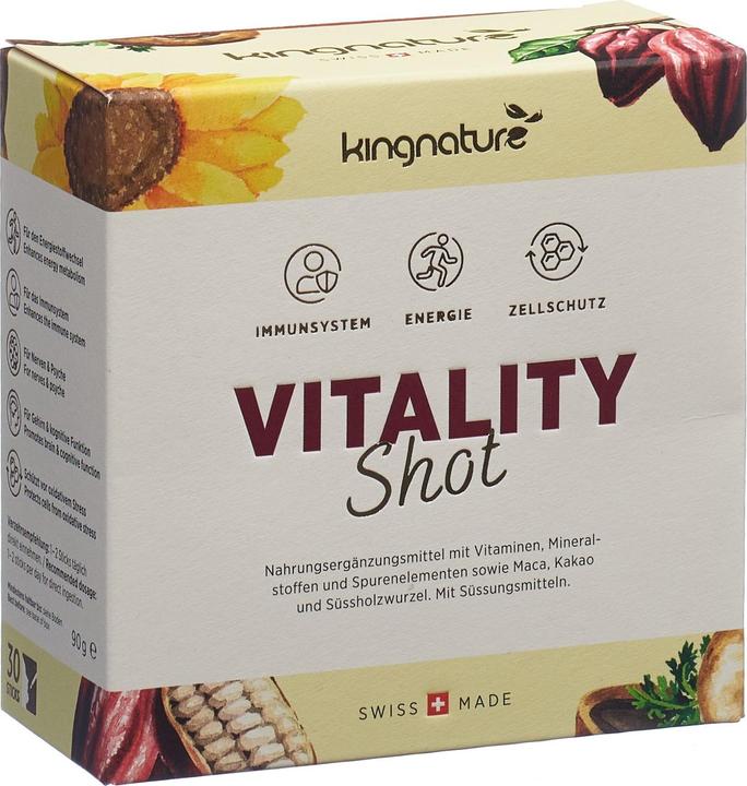 Produktbild Kingnature Vitality Shot (30 Stk) (30 Stück, Pulver, 130 g)