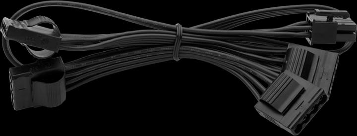 Produktbild Corsair Flat black Peripheral cable with 4 connectors, compatible with AX(i), AX, HX (650, 750, 850, 1050...