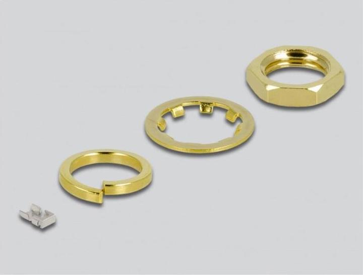 Productafbeelding Delock Antennekabel RP-SMA aansluiting voor montage aan MHF® 4L LK stekker 1,37 50 cm draadlengte 10 mm (Antennekabel)