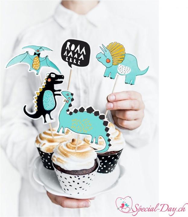 Produktbild Partydeco Dinosaurier (5x)