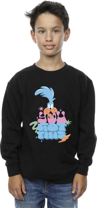 Actual product image Looney Tunes Boys Roadrunner You Got This Sweatshirt (140, 146)