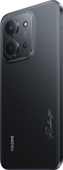 Actual product image Xiaomi Redmi 15C 4G (128 GB, Midnight Black, 6.90", Dual SIM, 4G)