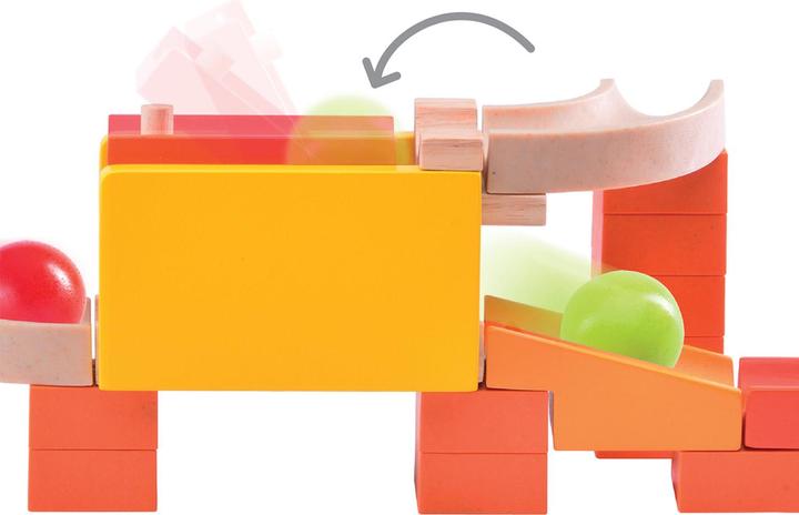 Produktbild Wonderworld WW TrixTrack Kugelbahn 2 Ways Flipper