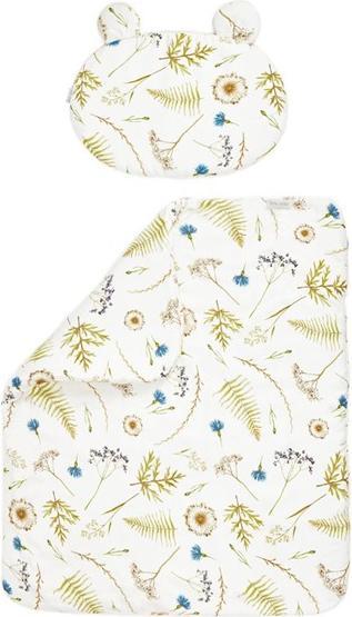 Actual product image Qbana Mama Duvet set with pillow lining MINI Herbal