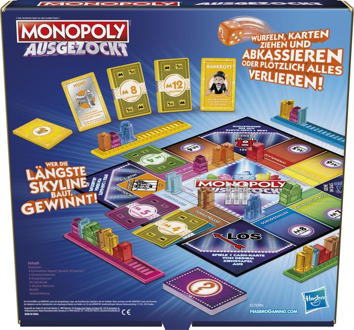 Productafbeelding Monopoly Ausgezockt Bordspel (Duits)