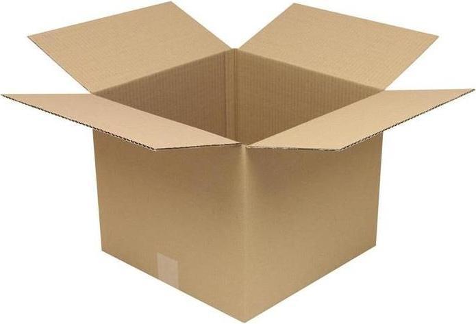 Image du produit Transpak Carton pliant 1 paroi hauteur rainage dimensions 350x350x300mm qualité 1.20 C marron marron (25 pcs, 35 x 35 x 30 cm)