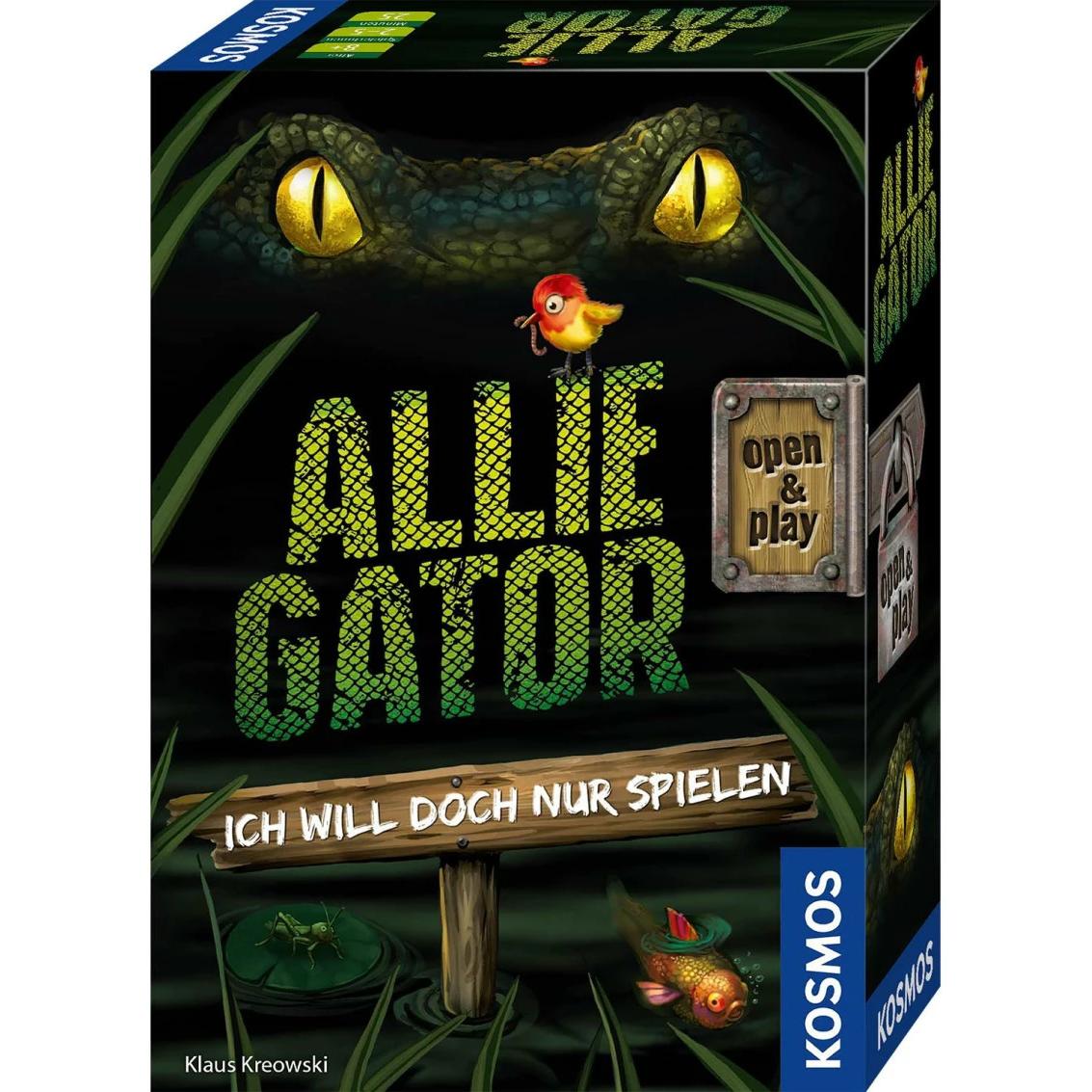 Kosmos Kartenspiel Allie Gator – Ich will doch nur spielen (Deutsch)