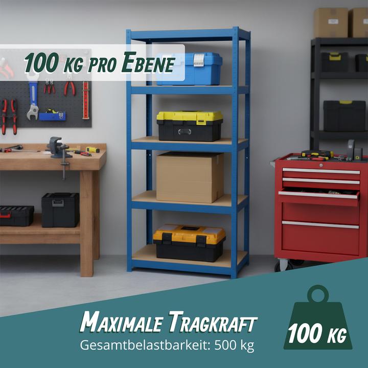 Produktbild Relaxdays Schwerlastregal