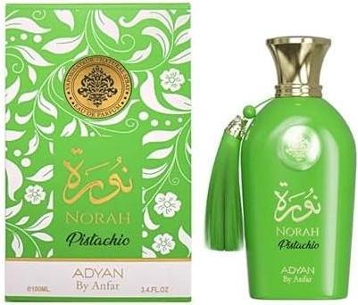 Actual product image Adyan Norah Pistachio Eau De Parfum with Notes of Pistachio Ice Cream Bergamot (Eau de parfum, 100 ml)