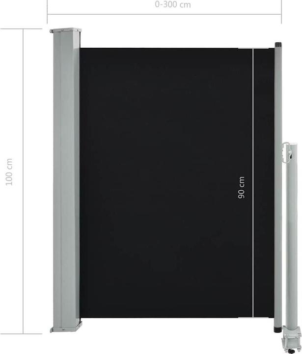 Produktbild vidaXL Seitenmarkise (3 m)