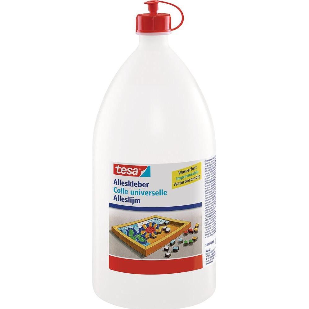 Tesa Transparent Klebstoff, Flüssigkleber, Alleskleber (1750 G)