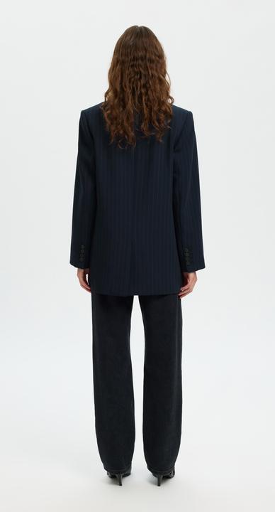 Produktbild Selected Slfrita Ls Relaxed Blazer Pin Stri Noos (38)