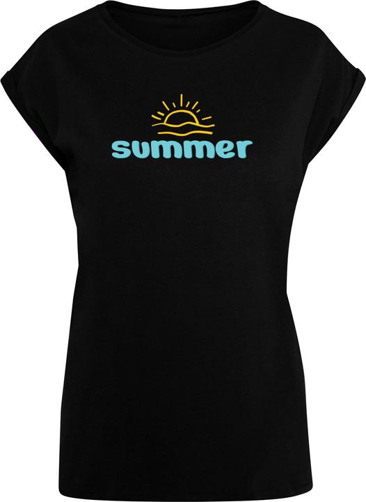 Produktbild Merchcode Ladies Summer - Sun T-Shirt - 112831 (3XL)