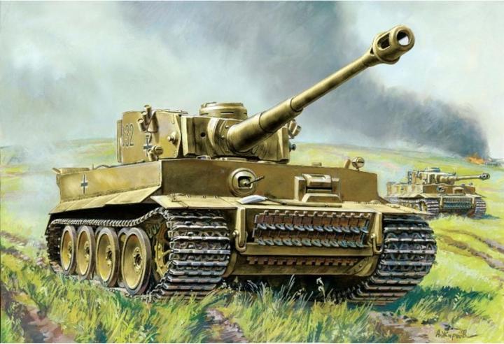 Carson 1:100 Tiger I - German Heavy Tank