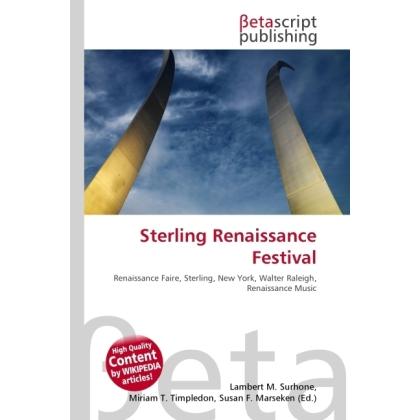 Sterling Renaissance Festival, Fachbücher