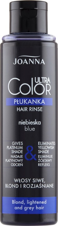 Immagine prodotto Joanna Ultra Colour Systemue Risciacquo per capelli biondi e schiariti 150Ml (150 ml, Shampoo liquido)