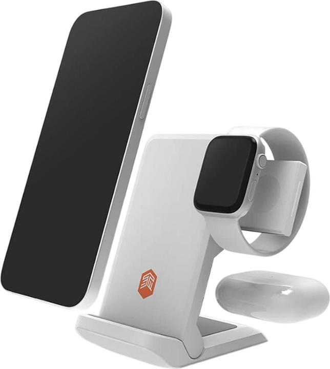 Actual product image STM ChargeTree Go Headphones, Smartphone, Smartwatch, Watch White USB Wireless charging Indoor (20 W)