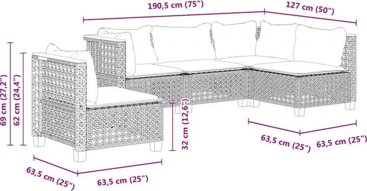 Produktbild vidaXL Barrett