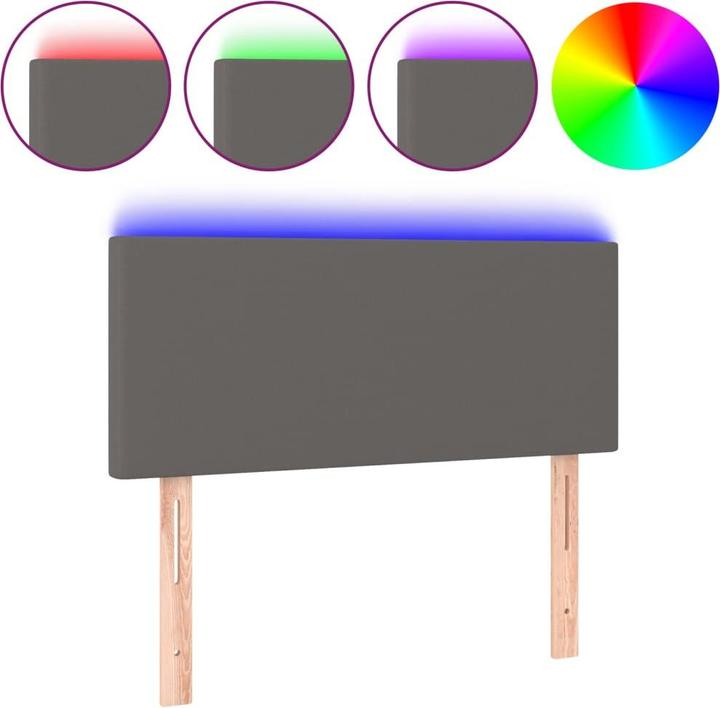 Image du produit vidaXL LED Kopfteil (100 x 5 x 128 cm)