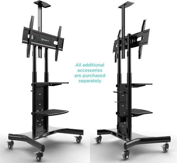 Onkron TV mobile stand for 50 - 83