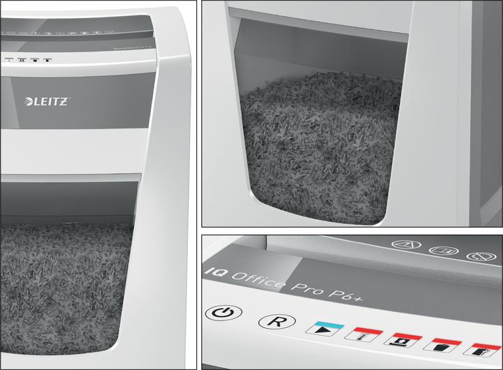 Image du produit Leitz Destructeur de documents IQ Office Pro P6 coupe en particules 30 (Micro-coupe)