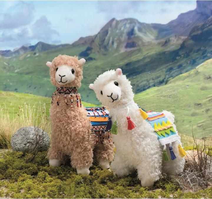 Produktbild Glorex Kuscheltier Lama