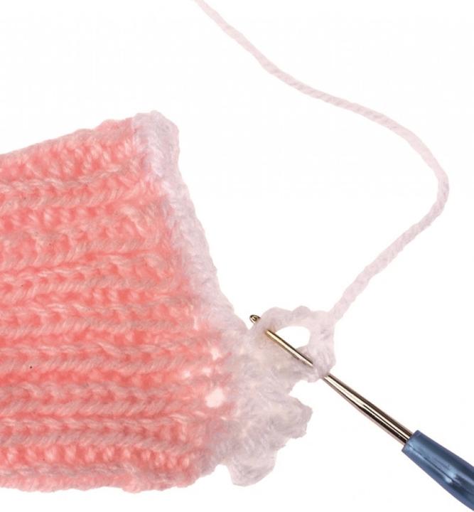 Actual product image Glorex Baby 100% acrylic, 50g pink