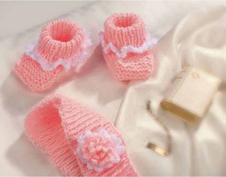 Actual product image Glorex Baby 100% acrylic, 50g pink